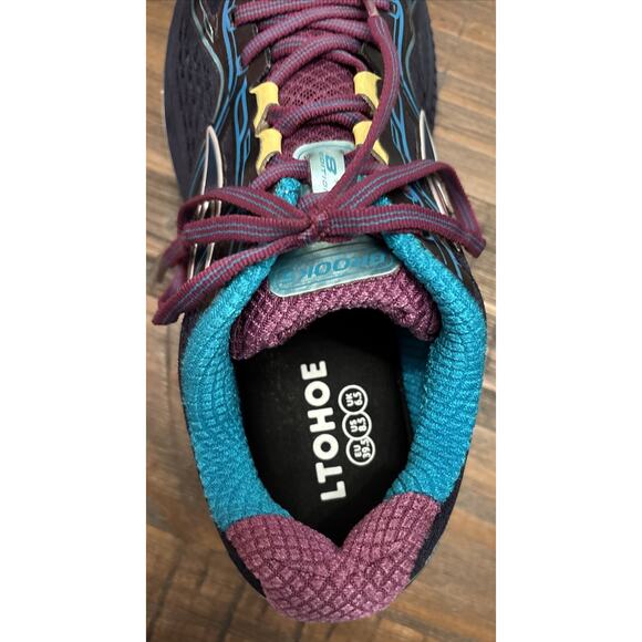 Brooks Womens Ghost 8th Edition Running Shoes Navy Lace Up W/New Insoles Sz 8.5 - Picture 7 of 9
